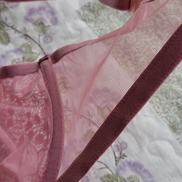 VS Sexy Tee Unlined Dusk Mauve Demi Bra 34DD - Picture 11 of 12